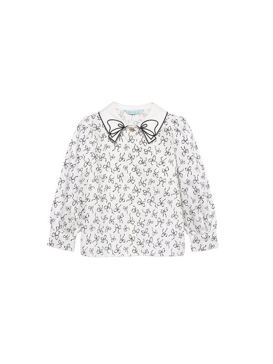 Abel & Lula Риза 5613 Бял Regular Fit цвят на ниска цена