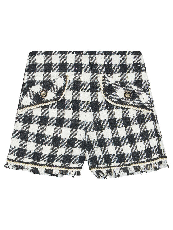 Abel & Lula Шорти от плат 5716 Черен Regular Fit цвят на ниска цена