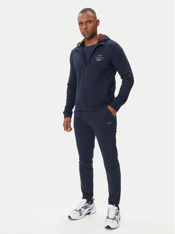 Aeronautica Militare Анцуг 252TF0102UF00662 Тъмносин Regular Fit цвят на ниска цена