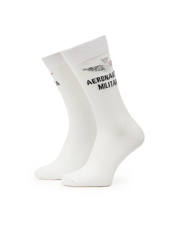 Aeronautica Militare Дълги чорапи 251CZ010L499 Бял цвят на ниска цена