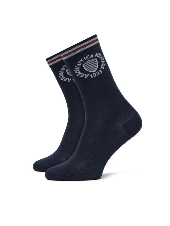 Aeronautica Militare Дълги чорапи 251CZ015DL561 Тъмносин цвят на ниска цена
