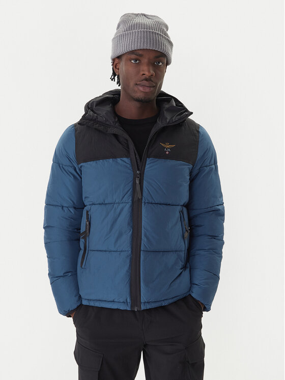 Aeronautica Militare Зимно яке 252AB3025UCT04214 Син Regular Fit цвят на ниска цена