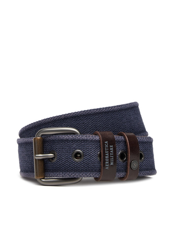 Aeronautica Militare Мъжки колан 252CI0315UCT04246 Тъмносин цвят на ниска цена