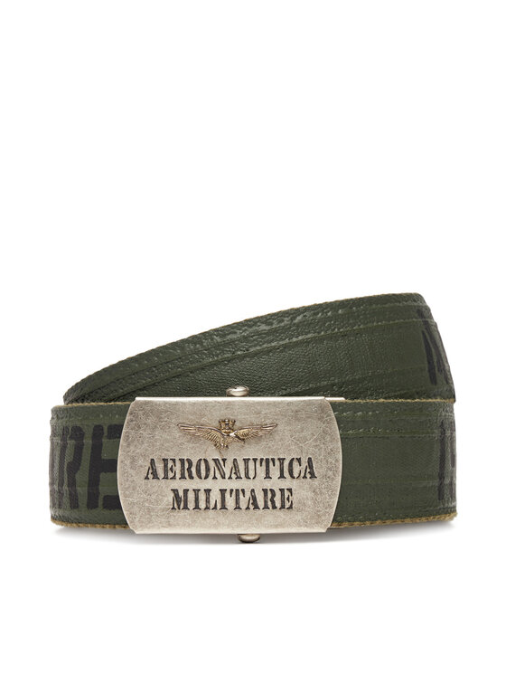 Aeronautica Militare Мъжки колан 252CI0317UCT03585 Зелен цвят на ниска цена