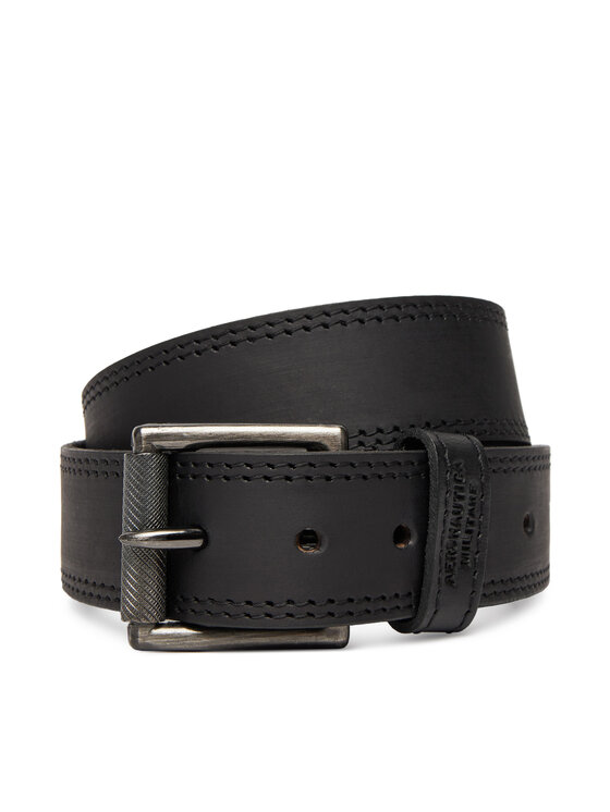 Aeronautica Militare Мъжки колан 252CP0237UPL00181 Черен цвят на ниска цена