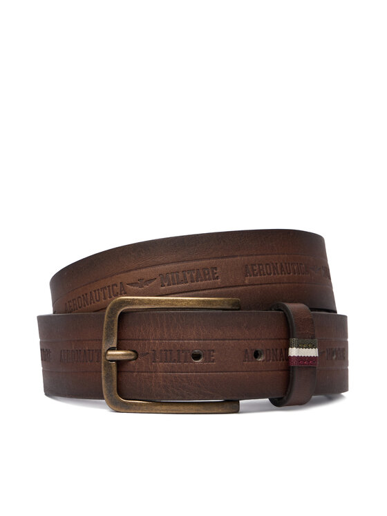 Aeronautica Militare Мъжки колан 252CP0262UPL00274 Зелен цвят на ниска цена