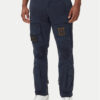 Aeronautica Militare Текстилни панталони 252PA1387UCT0149 Тъмносин Regular Fit цвят на ниска цена