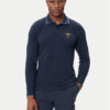 Aeronautica Militare Тениска с яка и копчета 252PO1653UP00082 Тъмносин Regular Fit цвят на ниска цена