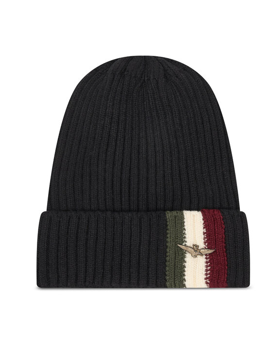 Aeronautica Militare Шапка 252CU0080UL00555 Черен цвят на ниска цена