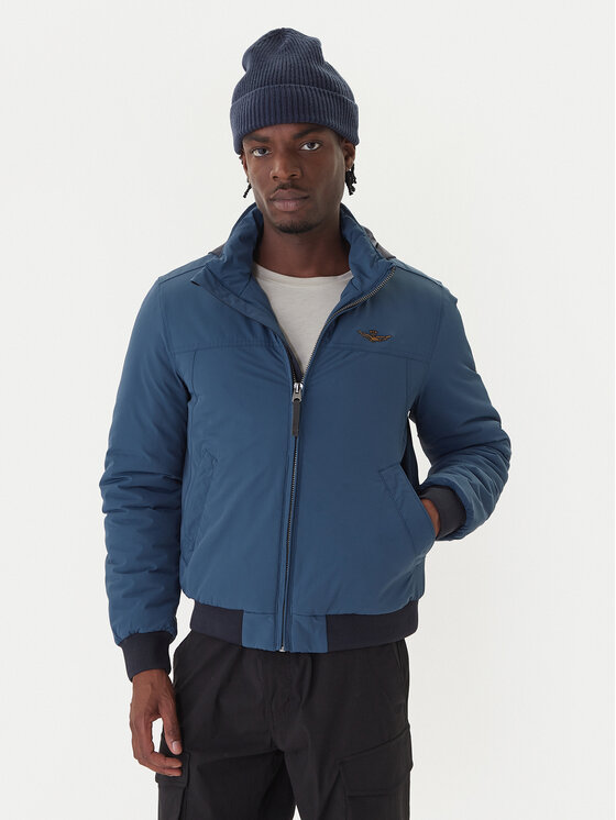 Aeronautica Militare Яке бомбър 252AB3026UCT03264 Син Regular Fit цвят на ниска цена