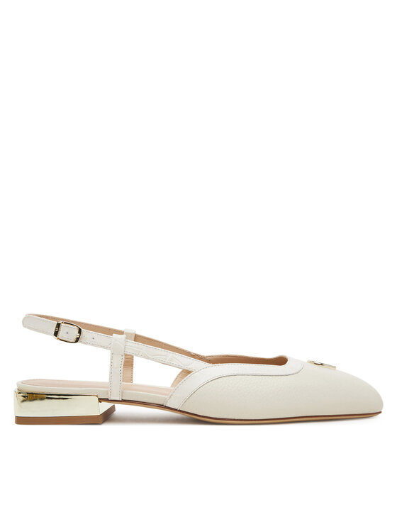 Aigner Балеринки Fashion Saskia 18A 1251090 Бял цвят на ниска цена