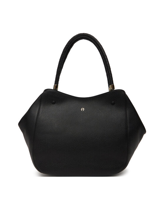 Aigner Дамска чанта 137422 Черен цвят на ниска цена