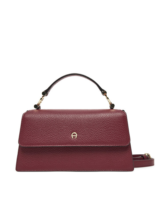 Aigner Дамска чанта Delia S 132985 Бордо цвят на ниска цена