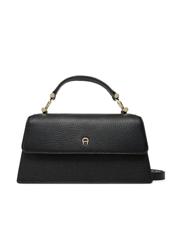 Aigner Дамска чанта Delia S 132985 Черен цвят на ниска цена