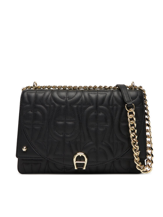 Aigner Дамска чанта Diadora S 132053 Черен цвят на ниска цена