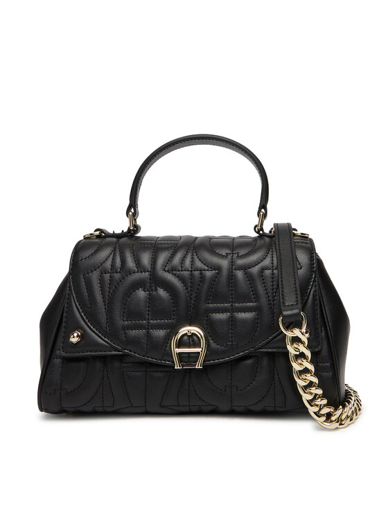 Aigner Дамска чанта Diadora S 134003 Черен цвят на ниска цена