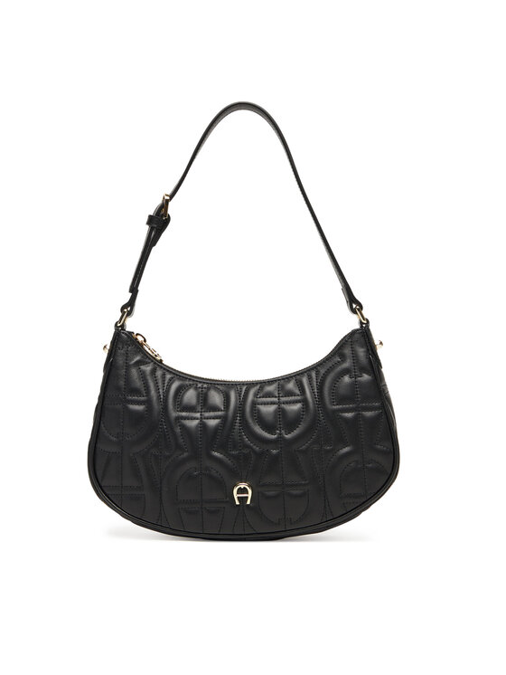 Aigner Дамска чанта Diadora Xs 135041 Черен цвят на ниска цена