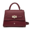 Aigner Дамска чанта Farah S 133071 Бордо цвят на ниска цена