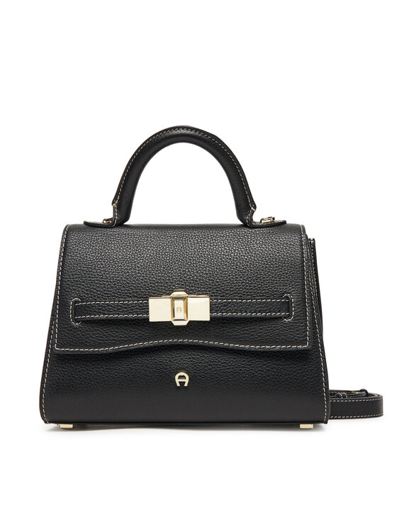 Aigner Дамска чанта Farah S 133071 Черен цвят на ниска цена