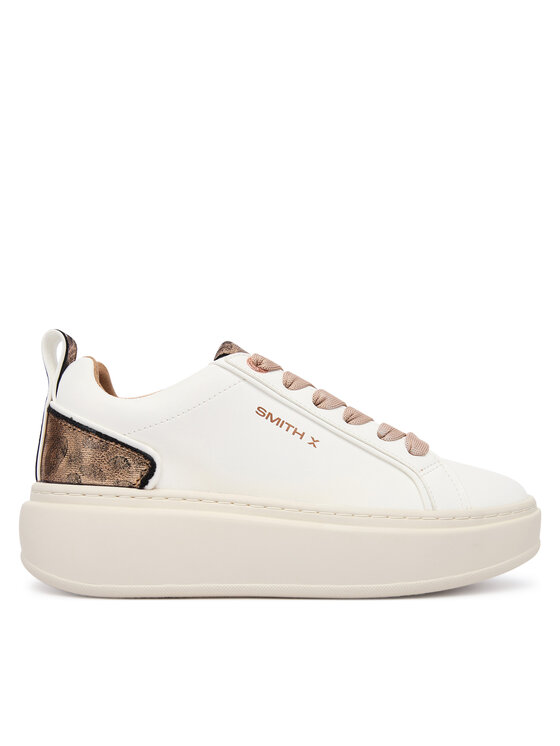 Alexander Smith Сникърси Stone SXBCHSW-6789-WNU Бял цвят на ниска цена