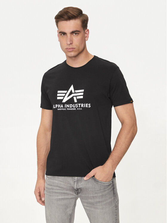 Alpha Industries Комплект тениски Basic 106524 Бял Regular Fit цвят на ниска цена