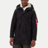 Alpha Industries Парка Studio M-51 Fishtail 258112 Черен Regular Fit цвят на ниска цена