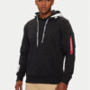 Alpha Industries Суитшърт 126803 Черен Regular Fit цвят на ниска цена