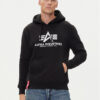 Alpha Industries Суитшърт Basic 178312 Черен Regular Fit цвят на ниска цена