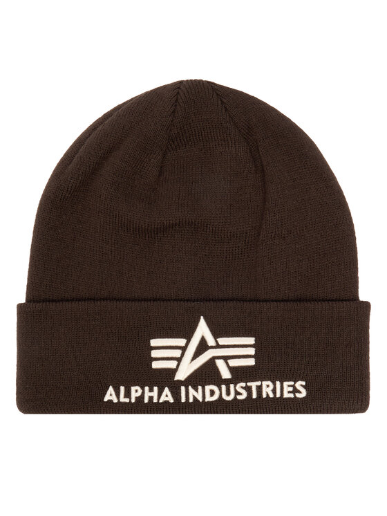 Alpha Industries Шапка 168910 Кафяв цвят на ниска цена