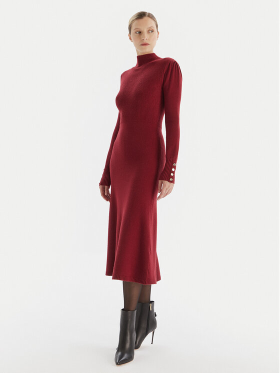 Artigli Плетена рокля ACAB003090 Бордо Regular Fit цвят на ниска цена