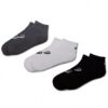 Asics Къси чорапи 3PPK Quarter Sock 155205 Сив цвят на ниска цена