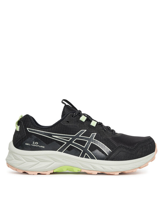 Asics Маратонки за бягане Gel-Venture 10 1012B759 Черен цвят на ниска цена