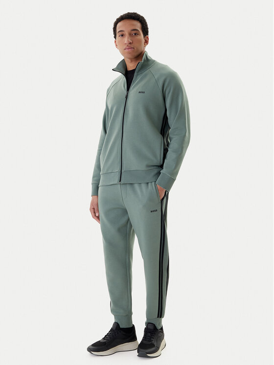 BOSS Анцуг 50543886 Зелен Regular Fit цвят на ниска цена