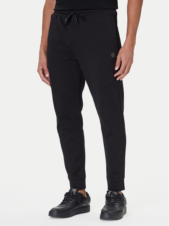 BOSS Долнище анцуг Future 50543860 Черен Regular Fit цвят на ниска цена