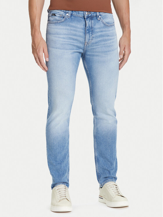 BOSS Дънки C-Delaware 50544869 Син Slim Fit цвят на ниска цена