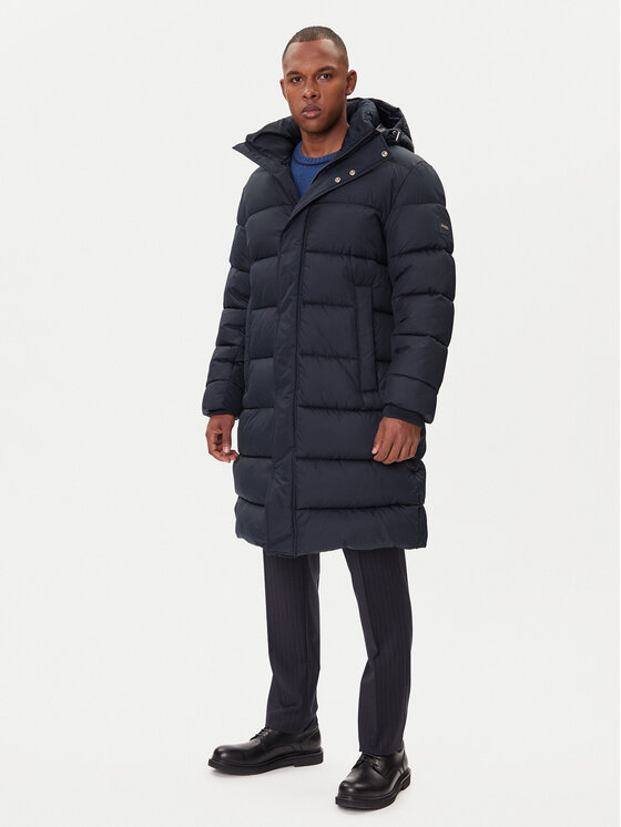 BOSS Зимно яке H-Cenuto 50540474 Тъмносин Regular Fit цвят на ниска цена