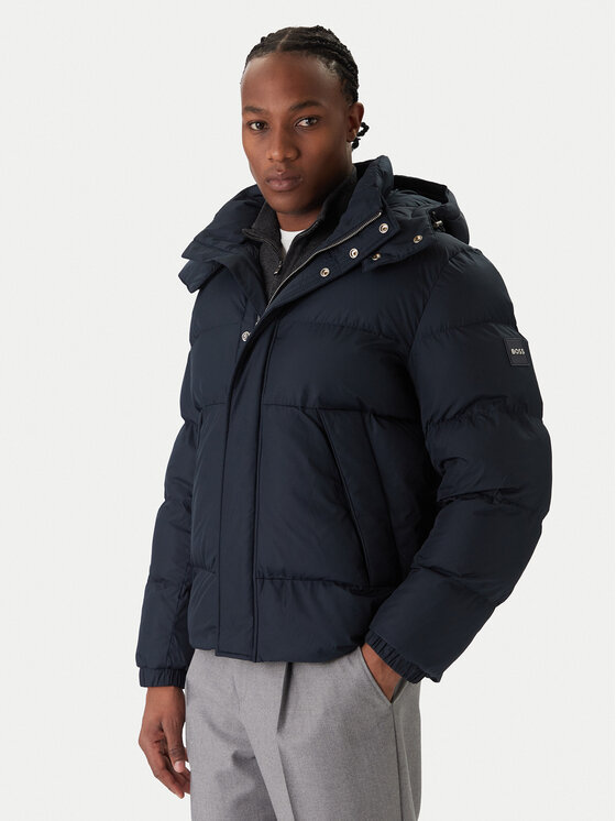 BOSS Зимно яке H-Corbinian5 50551599 Тъмносин Regular Fit цвят на ниска цена