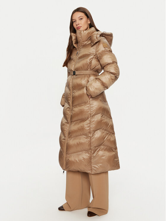 BOSS Зимно яке Pamaxi3 50524624 Бежов Regular Fit цвят на ниска цена