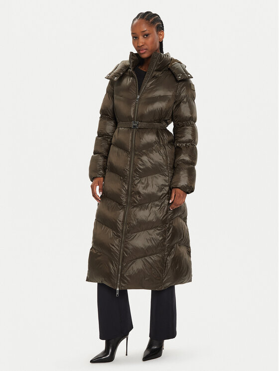 BOSS Зимно яке Pamaxi3 50524624 Зелен Regular Fit цвят на ниска цена