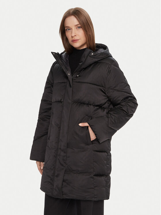 BOSS Зимно яке Petrano 50546834 Черен Regular Fit цвят на ниска цена