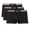 BOSS Комплект боксерки 50516542 Черен цвят на ниска цена