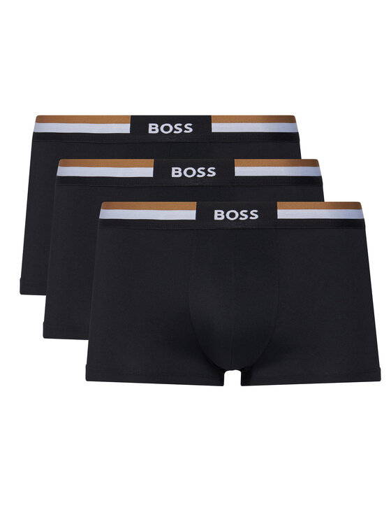 BOSS Комплект боксерки 50516542 Черен цвят на ниска цена