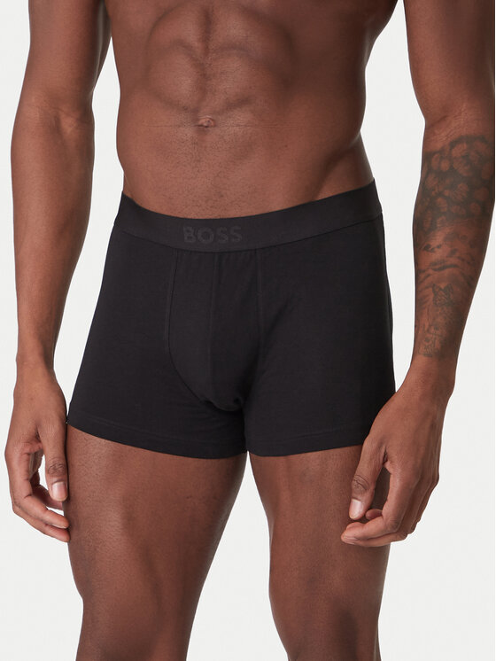 BOSS Комплект боксерки 50544263 Черен цвят на ниска цена