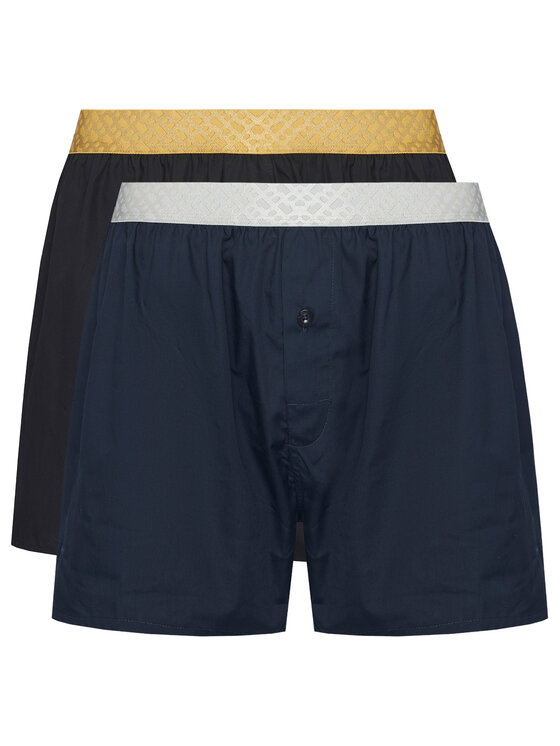 BOSS Комплект боксерки 50550566 Черен цвят на ниска цена