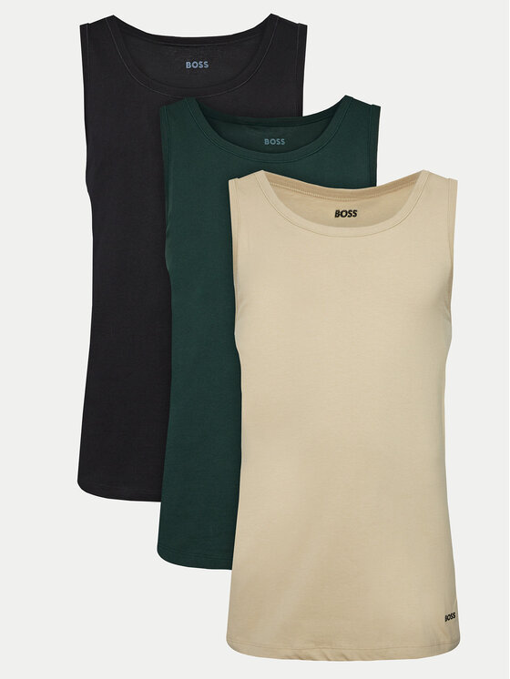 BOSS Комплект потници без ръкави 50517863 Цветен Regular Fit цвят на ниска цена