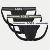 BOSS Комплект слипове Jock Strap 50517823 Черен цвят на ниска цена