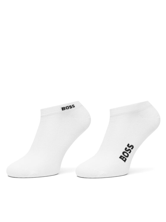 BOSS Къси чорапи 50502054 Бял цвят на ниска цена