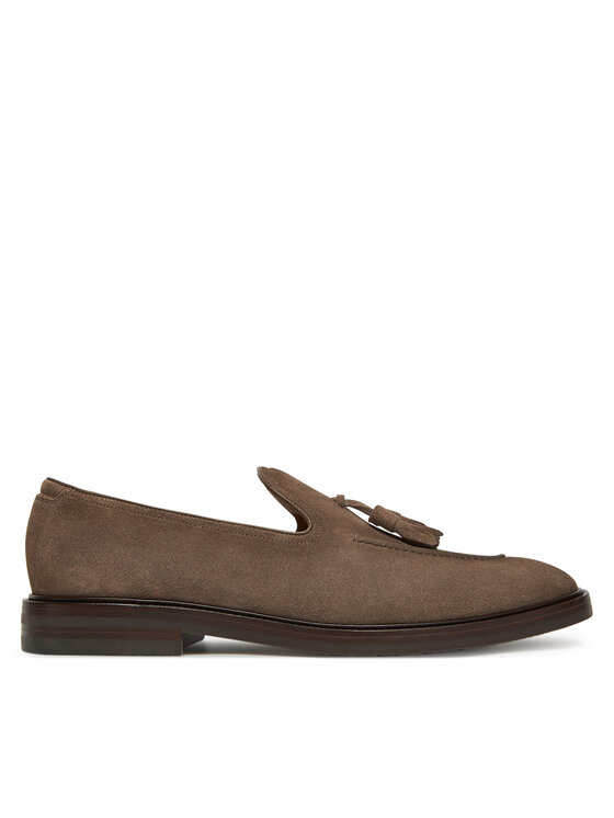 BOSS Лоуфъри Cassian Loaf Sdts 50539275 Бежов цвят на ниска цена