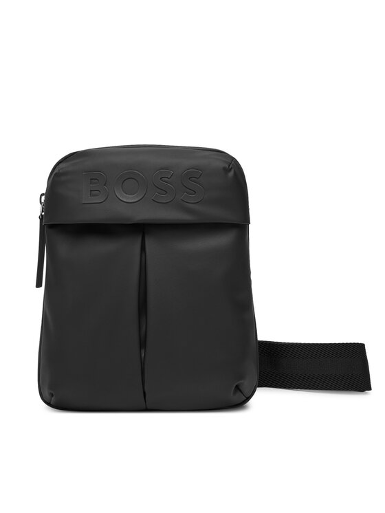 BOSS Мъжка чантичка 50548089 Черен цвят на ниска цена