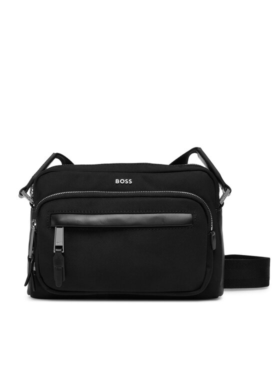 BOSS Мъжка чантичка Highway 50548010 Черен цвят на ниска цена